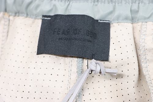 EM Sneakers Fear of God Track Shorts Grey Iridescent
