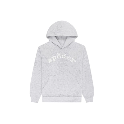 EM Sneakers Sp5der VVS Hoodie Heather Grey 01