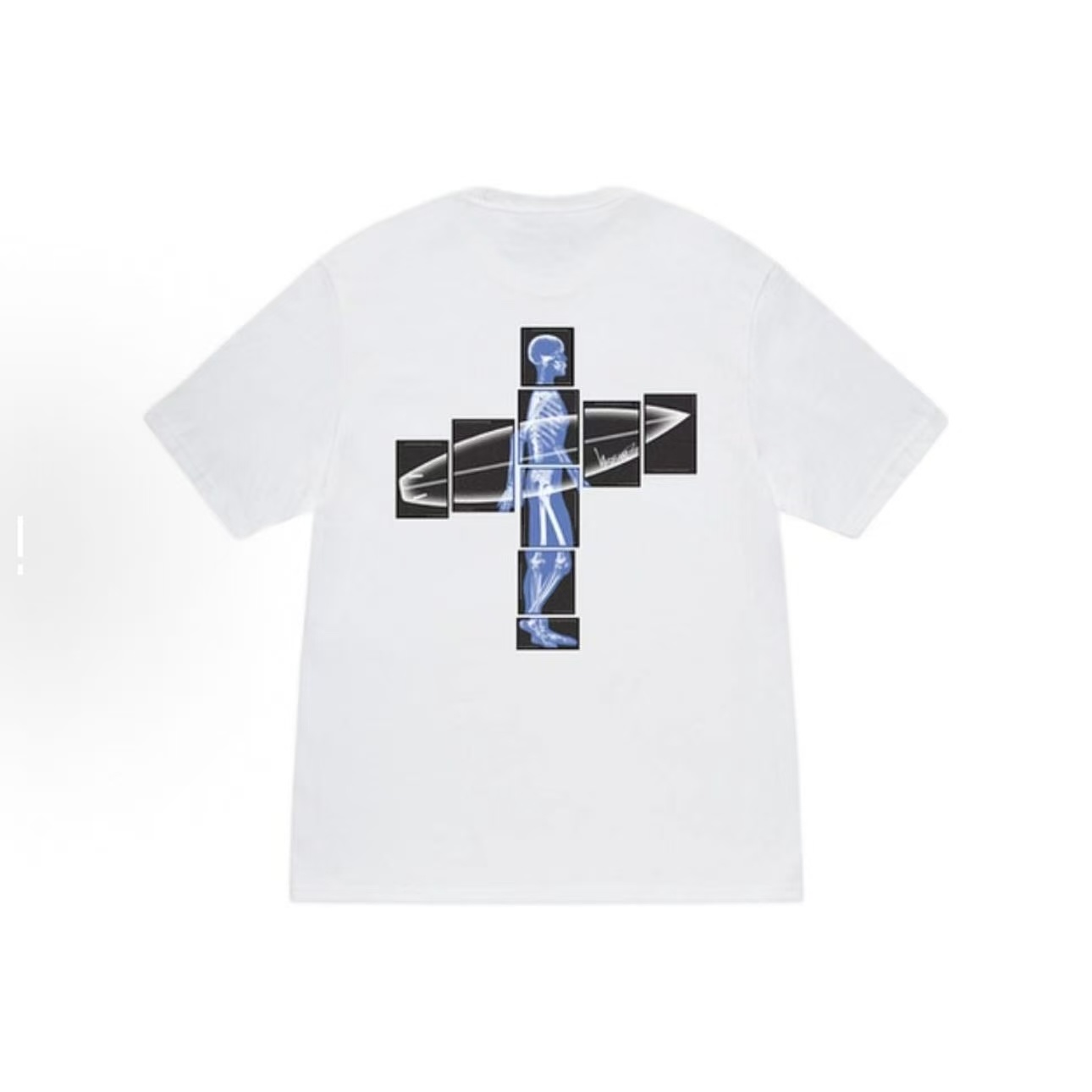 EM Sneakers Stussy Cross Print T-shirt #XB2187 Black /White