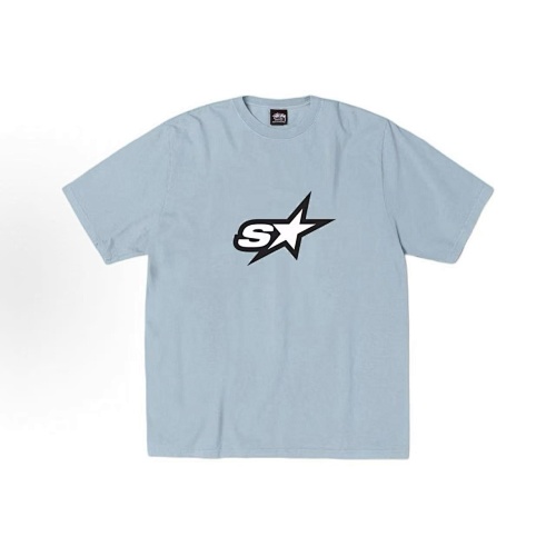 EM Sneakers Stussy Cross Print T-shirt #XB2188 Black /White /Blue /Khaki