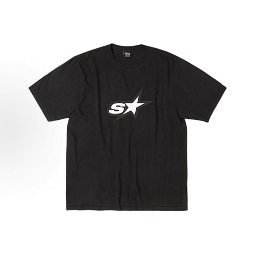 EM Sneakers Stussy Cross Print T-shirt #XB2188 Black /White /Blue /Khaki