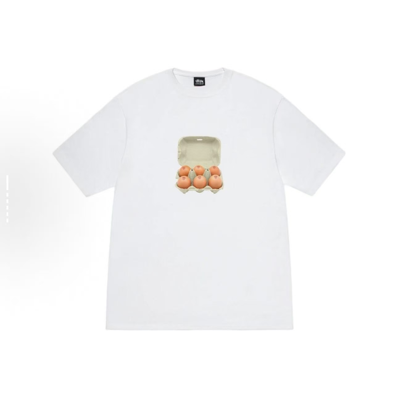 EM Sneakers Stussy Egg Print T-shirt #XB2181 Black /White /Navy