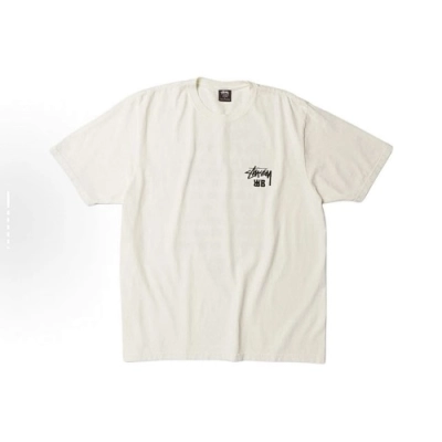 EM Sneakers Stussy Egg Print T-shirt #XB2192 Black /White /Brown 02