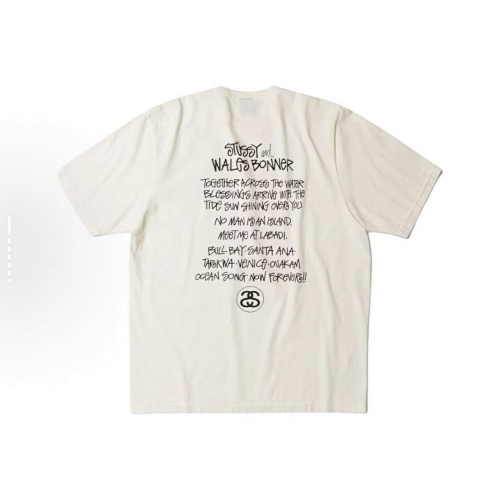 EM Sneakers Stussy Egg Print T-shirt #XB2192 Black /White /Brown