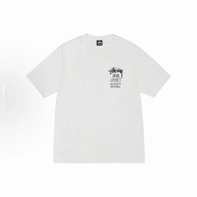 EM Sneakers Stussy Eight Trigrams Ball Print T-shirt #XB2195 Black /Yellow /Coffee 02