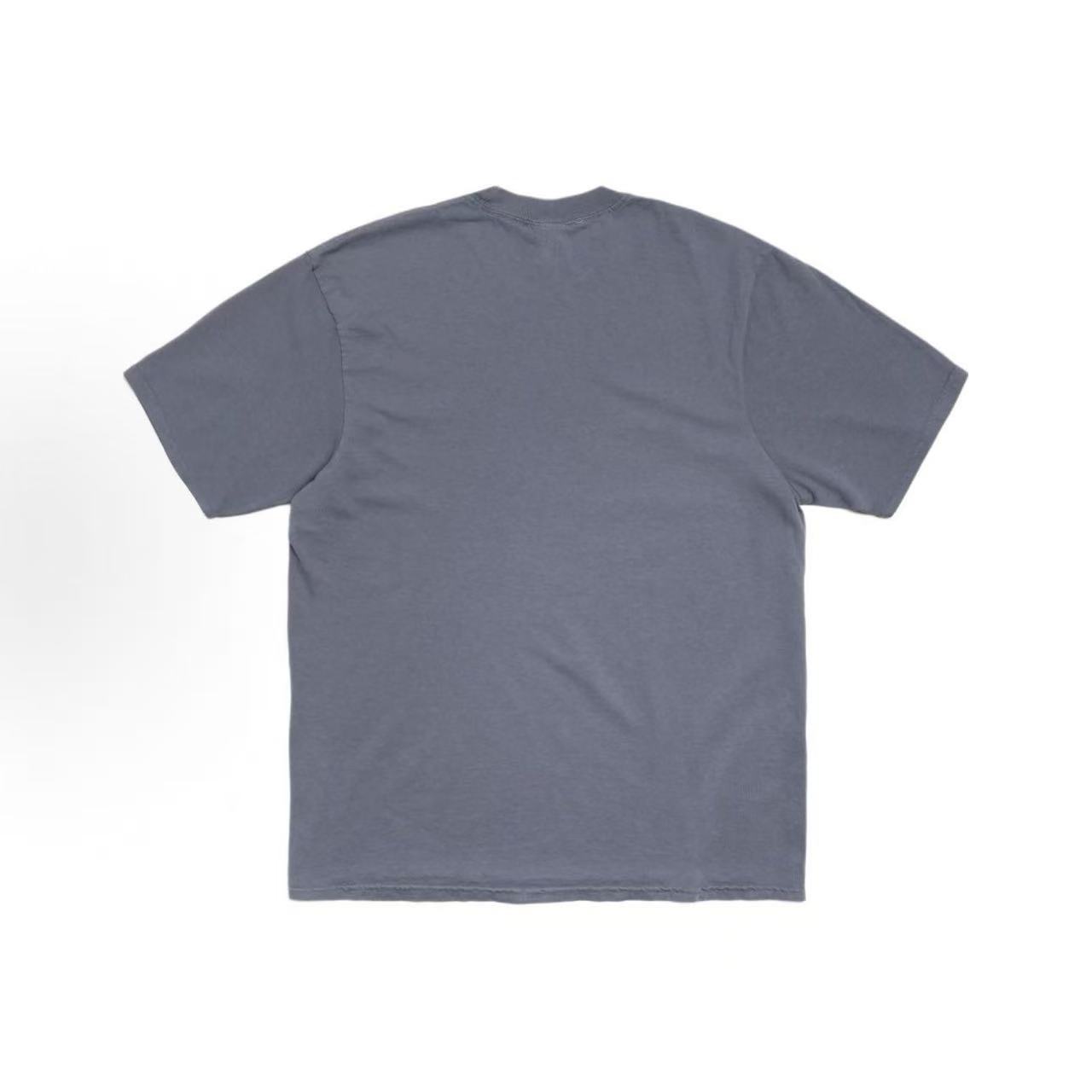 EM Sneakers Stussy Letter Print T-shirt #XB2193 Black /White /Orange /Blue /Green