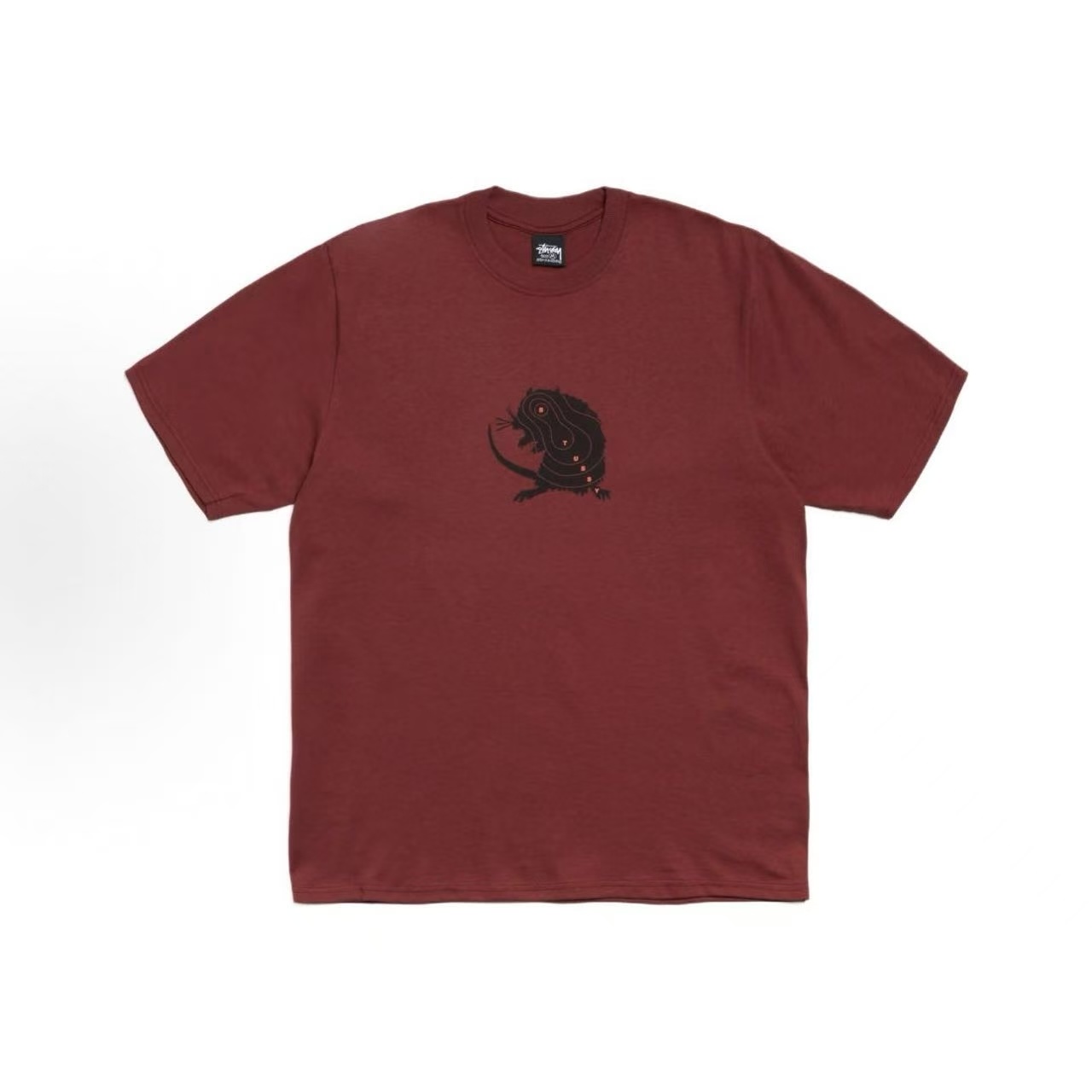 EM Sneakers Stussy Mouse PrintT-shirt #XB2184 Black /White /Navy /Khaki /Red