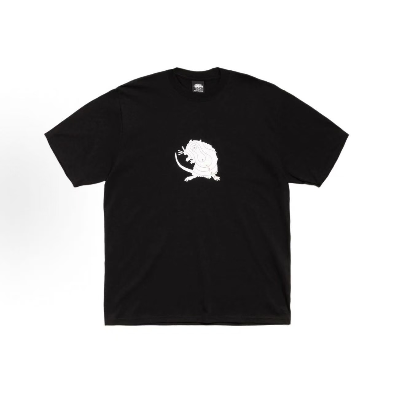 EM Sneakers Stussy Mouse PrintT-shirt #XB2184 Black /White /Navy /Khaki /Red