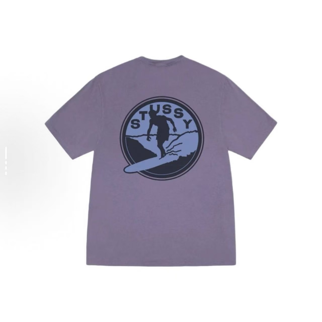 EM Sneakers Stussy Surf Print T-shirt #XB2186 Black /White /Khaki /Purple