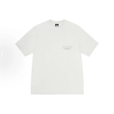 EM Sneakers Stussy Surf Print T-shirt #XB2186 Black /White /Khaki /Purple 02