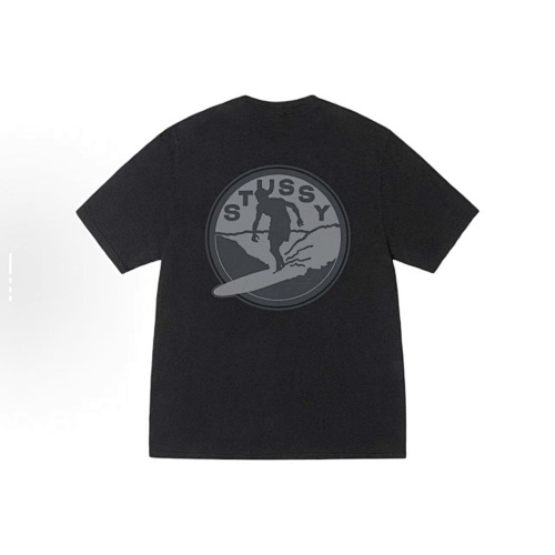 EM Sneakers Stussy Surf Print T-shirt #XB2186 Black /White /Khaki /Purple
