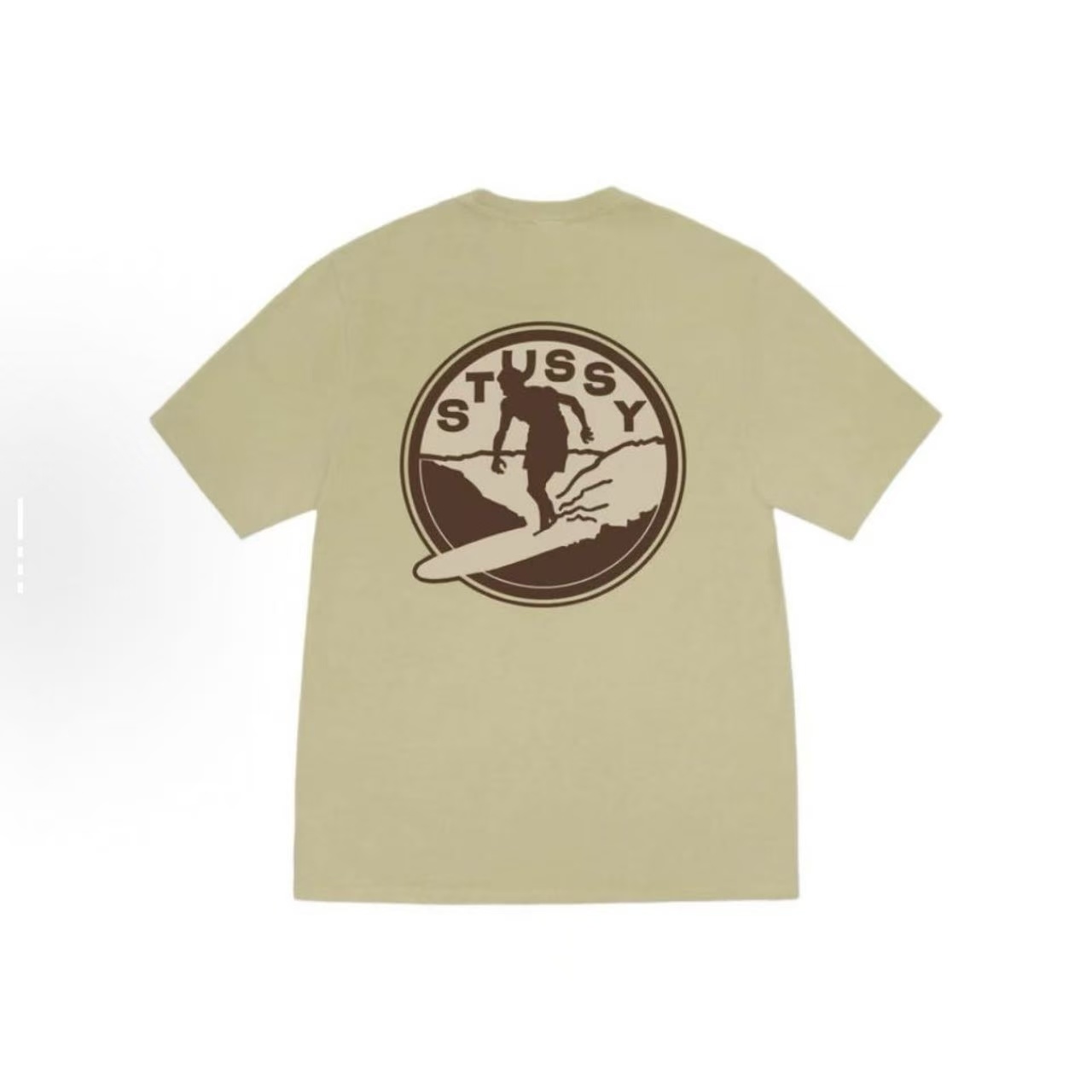 EM Sneakers Stussy Surf Print T-shirt #XB2186 Black /White /Khaki /Purple