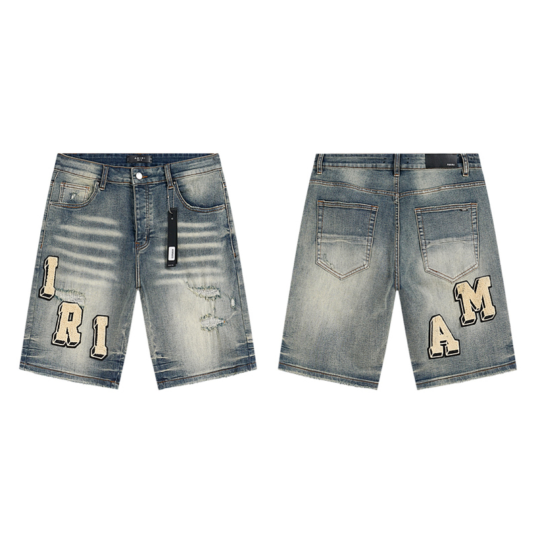 EM Sneakers Amiri Deniem Short Jeans #AM603