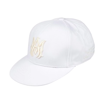 EM Sneakers AMIRI MA Logo Cap White 01