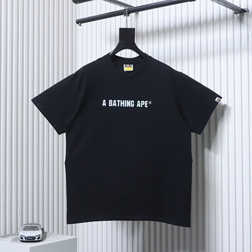 EM Sneakers BAPE 26SS Classic Red Label Ape Head Print T-Shirt Black