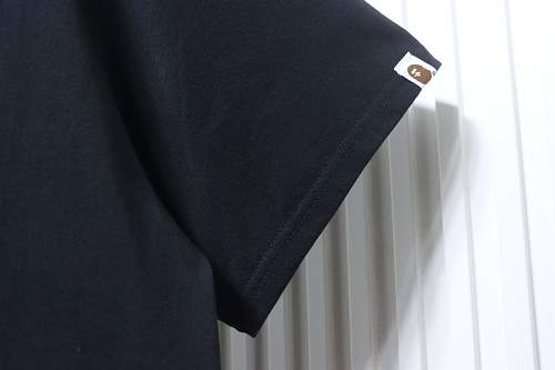 EM Sneakers BAPE x COACH 26SS Collaboration Dinosaur and Ape Head Print T-Shirt Black