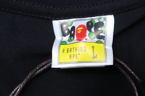 EM Sneakers BAPE x COACH 26SS Collaboration Dinosaur and Ape Head Print T-Shirt Black