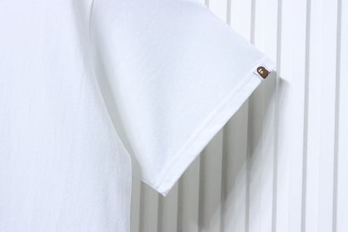 EM Sneakers BAPE x COACH 26SS Collaboration Dinosaur and Ape Head Print T-Shirt White