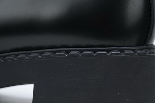 EM Sneakers Prada Chocolate Patent Leather Loafers Black