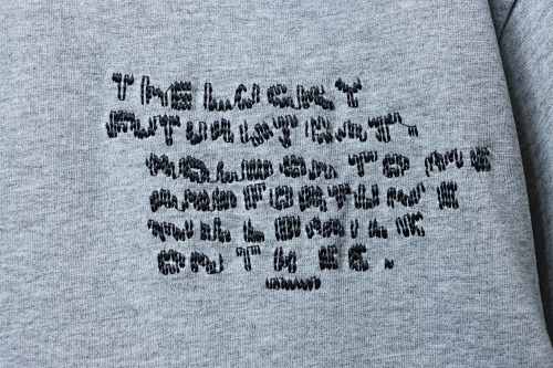 EM Sneakers Loewe x Louis Wain Kitten Logo Embroidered T-shirt Gray