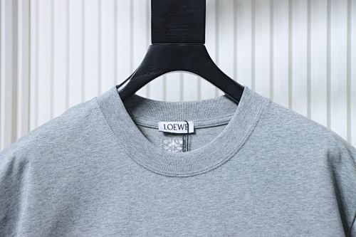 EM Sneakers Loewe x Louis Wain Kitten Logo Embroidered T-shirt Gray
