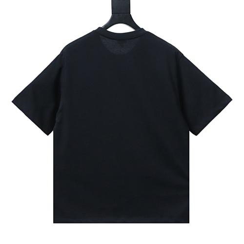 EM Sneakers Loewe x Louis Wain Limited Edition Monster Eyes Logo Embroidered T-Shirt Black