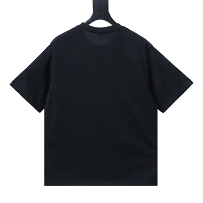 EM Sneakers Loewe x Louis Wain Limited Edition Monster Eyes Logo Embroidered T-Shirt Black 02