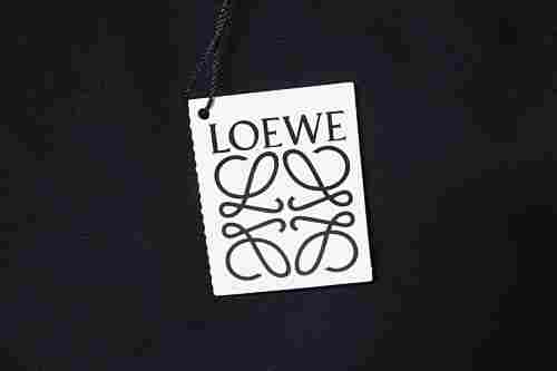 EM Sneakers Loewe x Louis Wain Limited Edition Monster Eyes Logo Embroidered T-Shirt Black