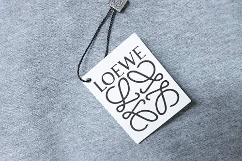 EM Sneakers Loewe x Louis Wain Limited Edition Monster Eyes Logo Embroidered T-Shirt Gray