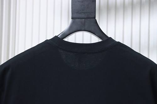 EM Sneakers Loewe 2026SS Nine-Grid Embroidered Logo T-Shirt Black