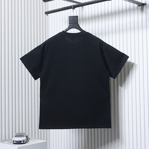 EM Sneakers Loewe 2026SS Nine-Grid Embroidered Logo T-Shirt Black