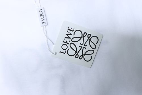 EM Sneakers Loewe 24ss Embroidered Logo T-shirt White