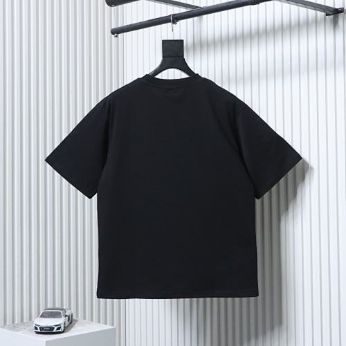 EM Sneakers Loewe 25ss Graffiti Painted Flocked Print T-shirt Black