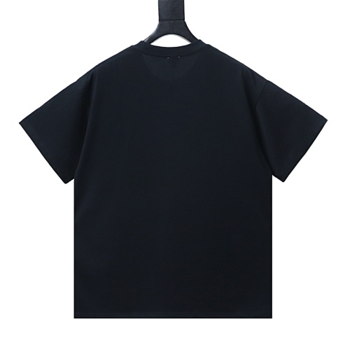 EM Sneakers Loewe 25ss Suede Logo Foam Print T-shirt Black