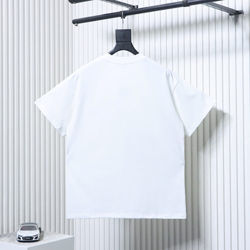 EM Sneakers Loewe 25ss Suede Logo Foam Print T-shirt White