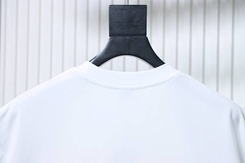 EM Sneakers Loewe 25ss Suede Logo Foam Print T-shirt White