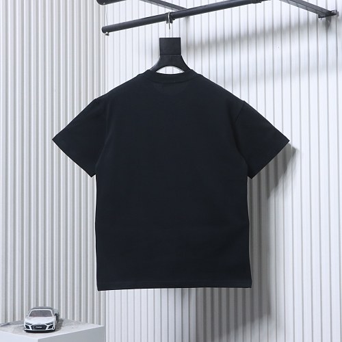 EM Sneakers Loewe 25ss Wave Logo Print T-shirt Black