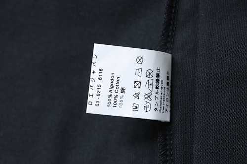 EM Sneakers Loewe 26SS Colorful Embroidered T-shirt Black