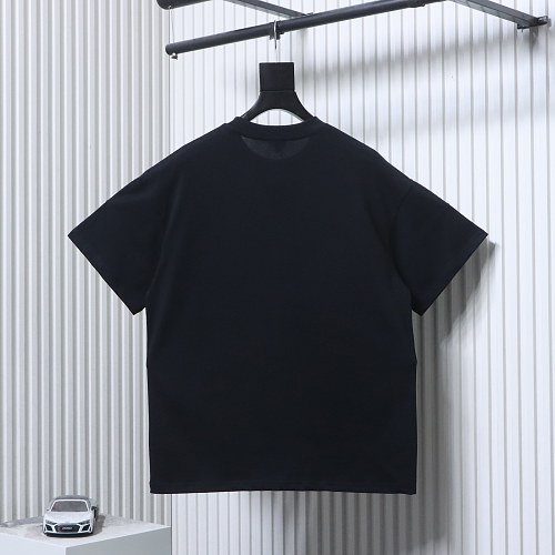 EM Sneakers Loewe 26SS Faux Pocket Color Block Logo T-Shirt Black