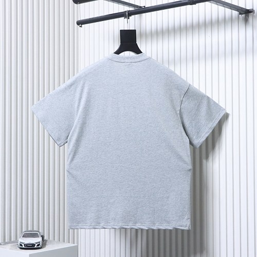 EM Sneakers Loewe 26SS Faux Pocket Color Block Logo T-Shirt Gray