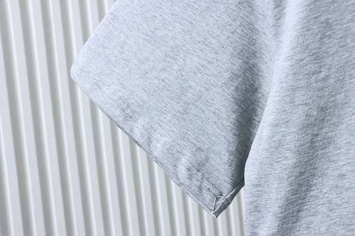 EM Sneakers Loewe 26SS Faux Pocket Color Block Logo T-Shirt Gray