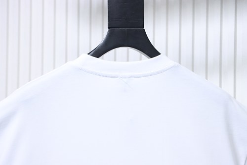 EM Sneakers Loewe 26SS Faux Pocket Color Block Logo T-Shirt White