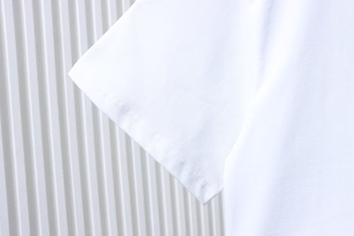 EM Sneakers Loewe 26SS Faux Pocket Color Block Logo T-Shirt White