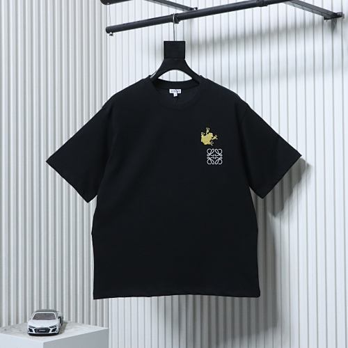 EM Sneakers Loewe 26SS Frog Embroidery T-shirt Black