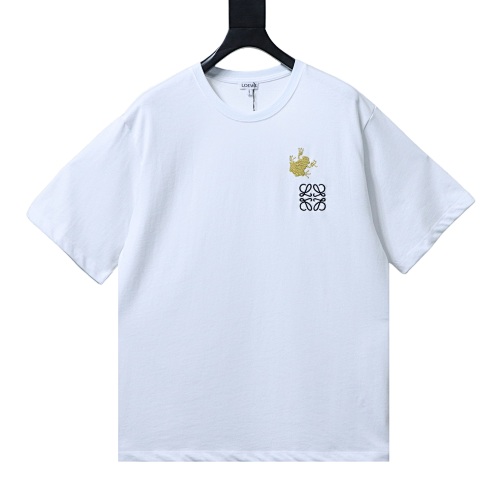 EM Sneakers Loewe 26SS Frog Embroidery T-shirt White
