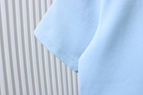 EM Sneakers Loewe 26SS Logo Cutout T-shirt Blue