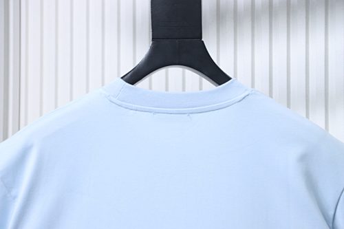 EM Sneakers Loewe 26SS Pocket Embroidered Logo T-Shirt Blue