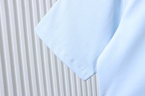 EM Sneakers Loewe 26SS Pocket Embroidered Logo T-Shirt Blue