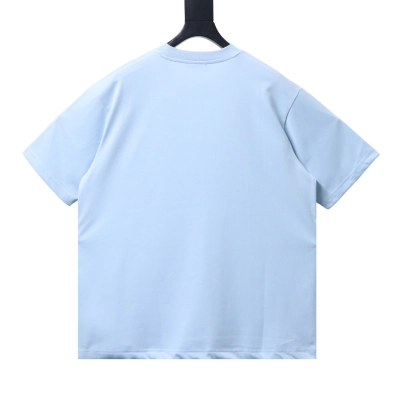 EM Sneakers Loewe 26SS Pocket Embroidered Logo T-Shirt Blue 02