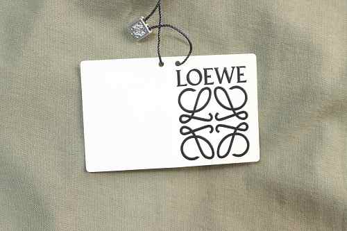 EM Sneakers Loewe Anagram Embroidered T-shirt Avocado Green